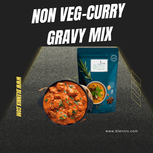 Non-veg curry Gravy Mix - Premium  from Blennix - Just Rs120.00! Shop now at Blennix