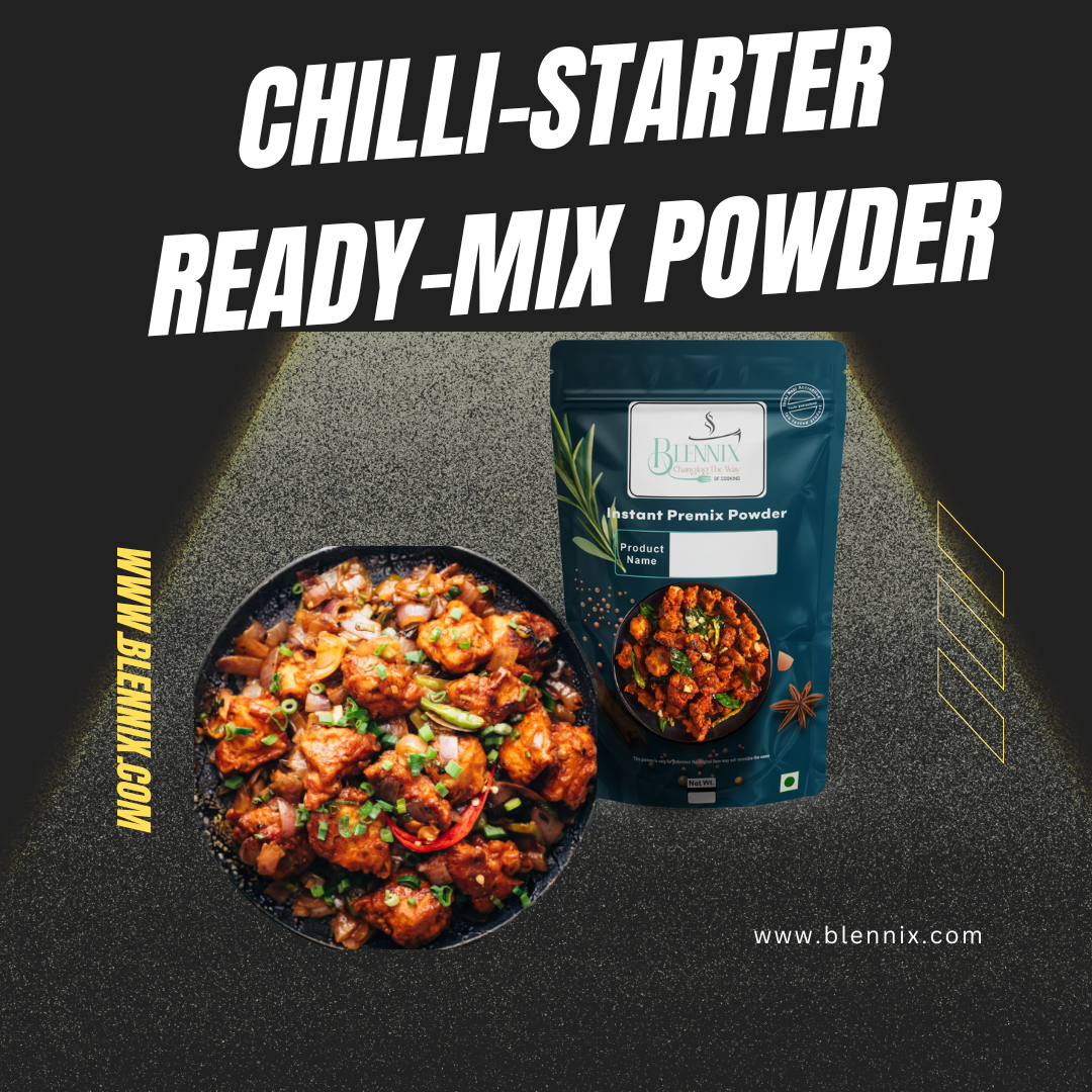 Chilli Chicken/Paneer Starter Ready mix powder - Premium  from Blennix - Just Rs120.00! Shop now at Blennix