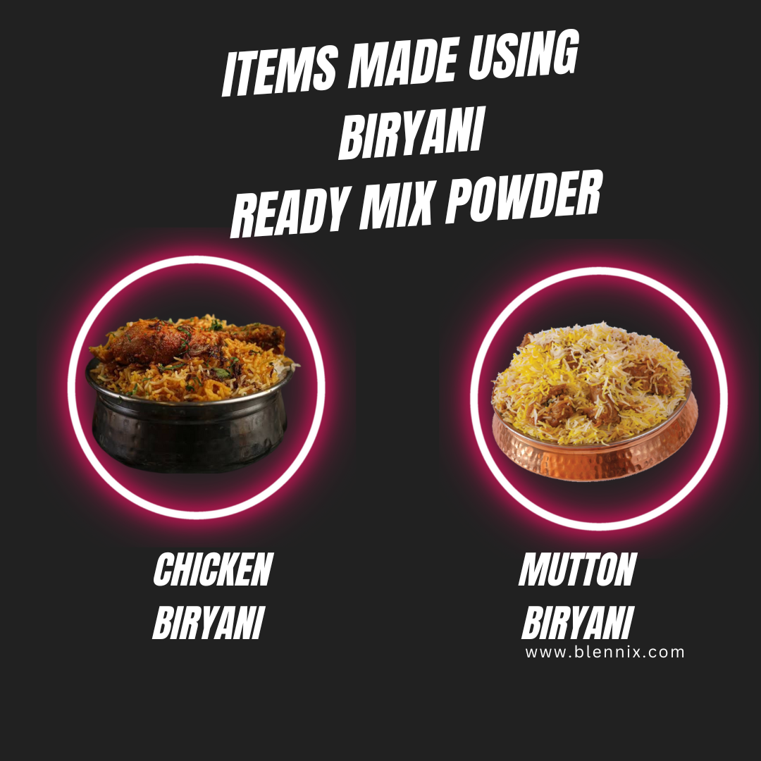 Biryani Ready Mix Powder - Premium  from Blennix - Just Rs120.00! Shop now at Blennix